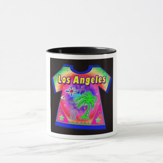 Mug Coupe "Los Angeles Vivid 4" (Centre)