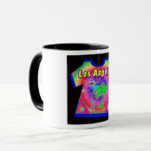 Mug Coupe "Los Angeles Vivid 4" (Devant gauche)