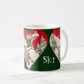 Mug Coupe Love Ski (Devant droit)