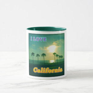 Mug Coupe "Lovely California 1"