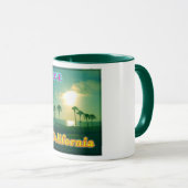 Mug Coupe "Lovely California 1" (Devant droit)