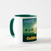 Mug Coupe "Lovely California 1" (Devant gauche)