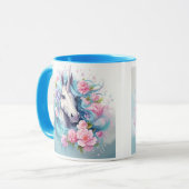 Mug Coupe Majestic Horse Design. (Devant gauche)