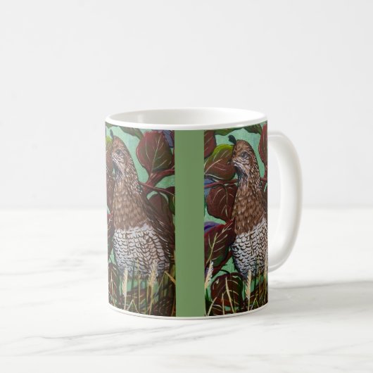 Mug Coupe Mama Quail (Devant droit)