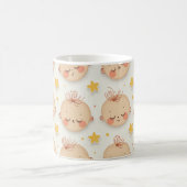 Mug Coupe mignonne avec des visages de bébé (Centre)