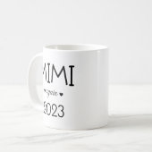 Mug Coupe Mimi 2023, Faire-part Mimi (Devant gauche)