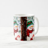 Mug Coupe Mon Ami Snowman (Devant droit)