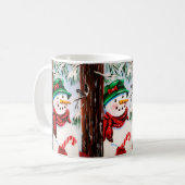 Mug Coupe Mon Ami Snowman (Devant gauche)