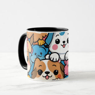 Mug Coupe motif de chiot mignonne