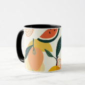 Mug Coupe motif en forme de fruits (Devant gauche)