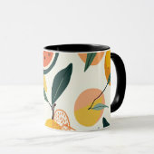 Mug Coupe motif en forme de fruits (Devant droit)