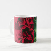 Mug Coupe Motif rouge et verte (Devant gauche)