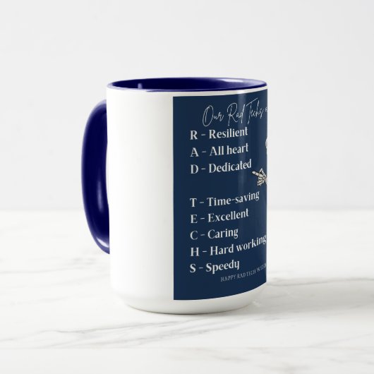 Mug Coupe/Mug Xray (Devant gauche)