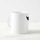 Mug Coupe Mustache de café (Devant gauche)