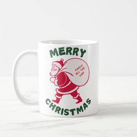 Mug Coupe Noël 2 (Gauche)