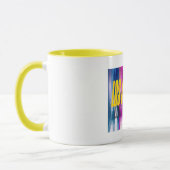 Mug Coupe "Palms colorés de Los Angeles" (Gauche)