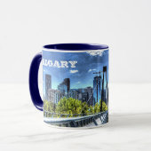 Mug Coupe panoramique de Calgary (Devant gauche)