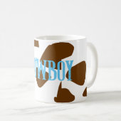 Mug Coupe personnalisée Cowboy (Devant droit)