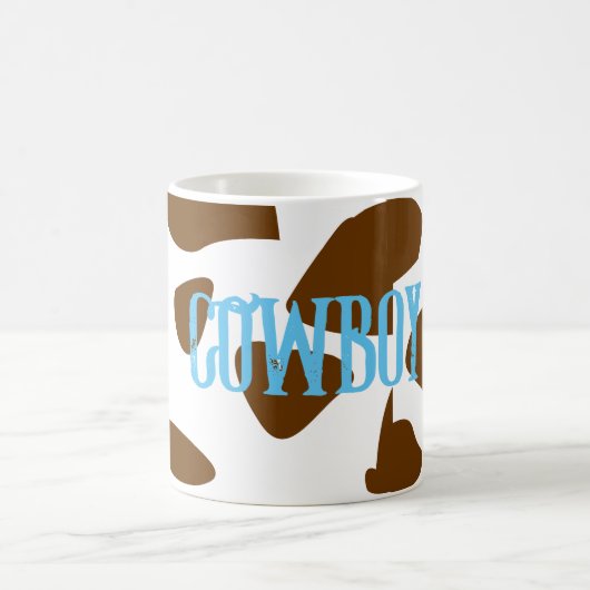 Mug Coupe personnalisée Cowboy (Centre)