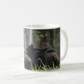 Mug Coupe personnalisée de café d'ours (Devant droit)