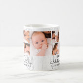 Mug Coupe photo moderne Happy First Mothers Day (Centre)