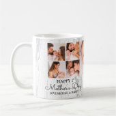 Mug Coupe photo moderne Happy First Mothers Day (Gauche)
