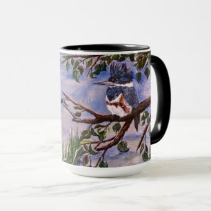 Mug Coupe Pond Kingfisher