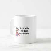 Mug Coupe pour les parents de super-héros (Devant gauche)