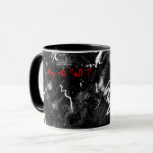 Mug Coupe "Pourquoi si triste" (Devant gauche)