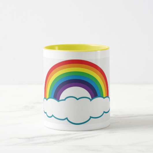 Mug Coupe Rainbow Coffee (Centre)