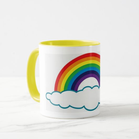Mug Coupe Rainbow Coffee (Devant gauche)