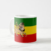 Mug Coupe Rastafari Bob Marley de thé à la confession (Devant gauche)