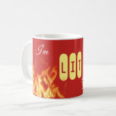 Mug Coupe Red Lite de football (Devant gauche)