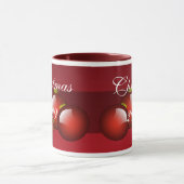 Mug Coupe Rouge de café Ornamy (Centre)