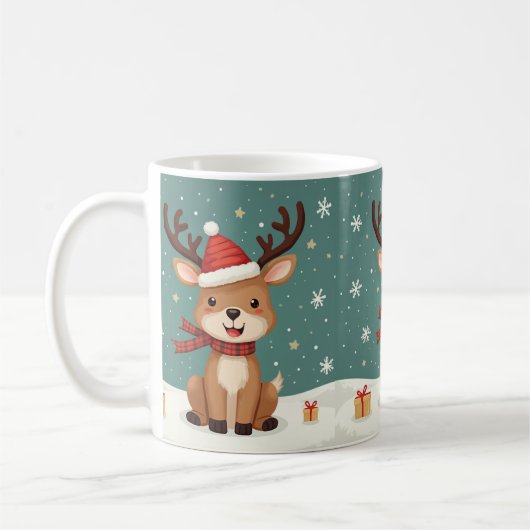 Mug coupe rudolph (Gauche)