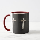 Mug Coupe simple de croix rouge (Gauche)