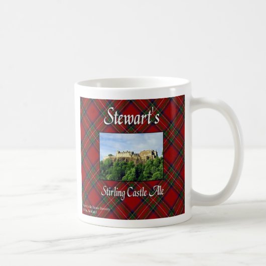 Mug Coupe Stewart's Stirling Castle Ale (Droite)