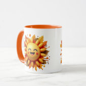 Mug Coupe Sunny Vibes Emoji (Devant gauche)
