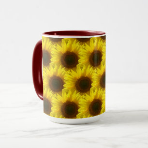 Mug Coupe Sunshine Sunflower de café