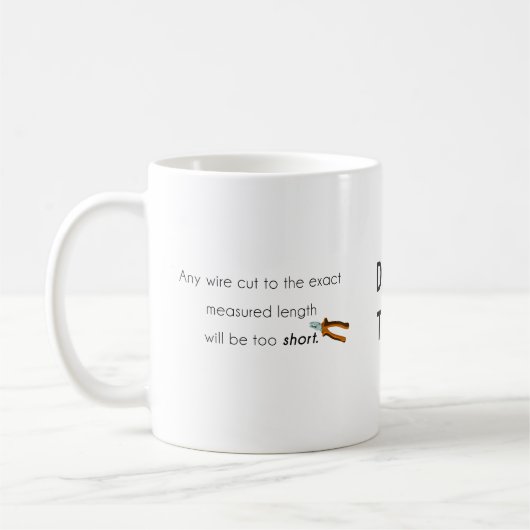 Mug Coupé trop court ! (Gauche)