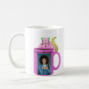 Mug Coupe unique de café amoureux d'écureuil
