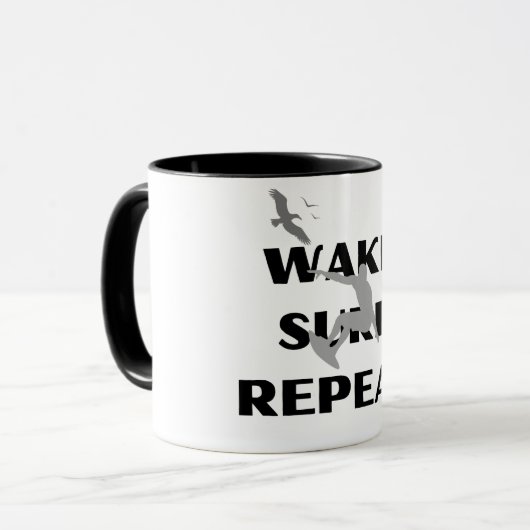 Mug Coupe Wake Rider (Devant gauche)