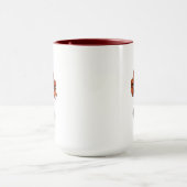 Mug Couper les filles cheveux orange (Centre)