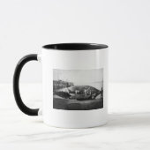 Mug Couper une baleine bleue en Alaska Photo (Gauche)