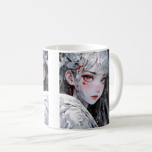 Mug Coupes de filles (Devant droit)