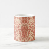 Mug Coupes de fleurs de bulbes de rose (Centre)