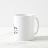Mug Coupes de porc typogramme Word Cloud (Devant droit)