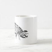 Mug Coupes de porc typogramme Word Cloud (Centre)