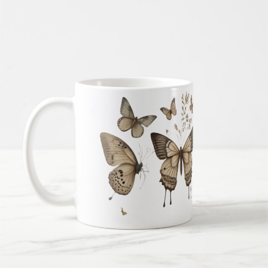 Mug Coupes Serene Butterfly (Gauche)