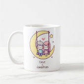 Mug Couple à aile à Chibi personnalisé (Gauche)
